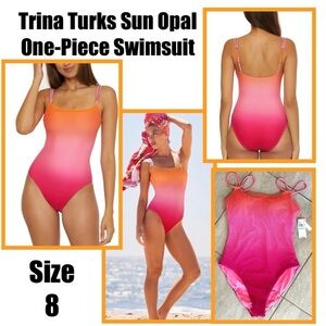 Trina Turks Women's Sun Opal One-Piece Swimsuit